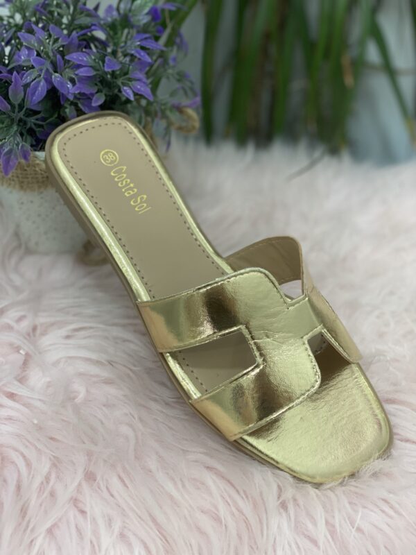 Chancla oro